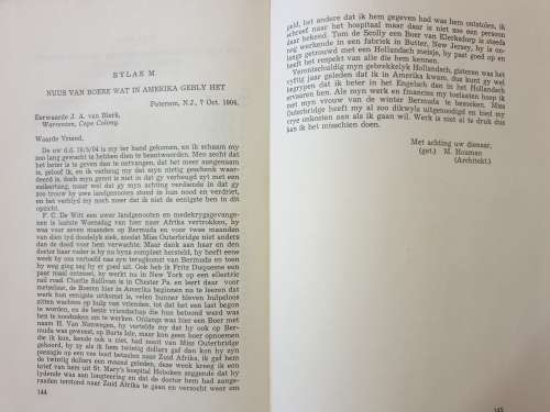 **Geteken + Inskripsie; Op die Bermudas beland - Ds J.A. van Blerk (1949)