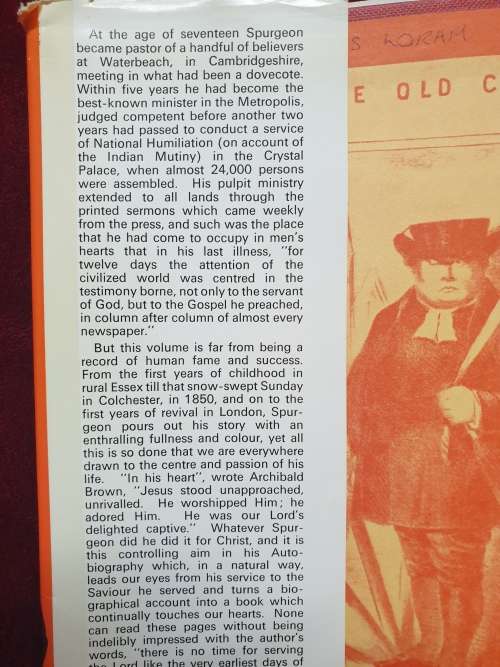 C. H. Spurgeon Autobiography, complete in 2 Volumes.