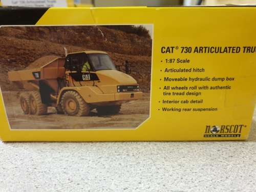 CAT 730 ARTICULATED TRUCK 1:87