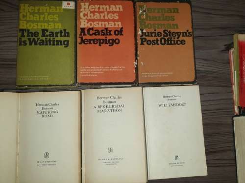 6 x Herman Charles Bosman books, all in one lot.  Paxi R60.00