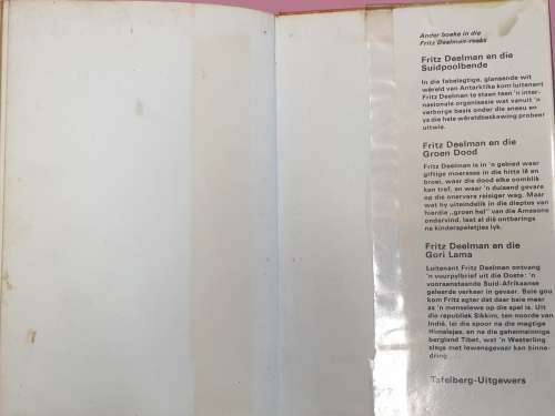 FRITZ DEELMAN EN DIE DIEPSEE DUIKBOL - Leon Rousseau. 1972