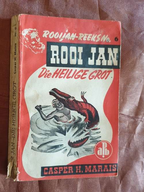 5 x ROOI JAN BOEKE -1949 - 1961. Casper H. Marais