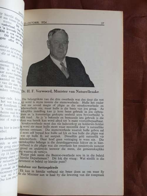 * 1954 * 7 x BANTOE / BANTU TYDSKRIF - MAGAZINE