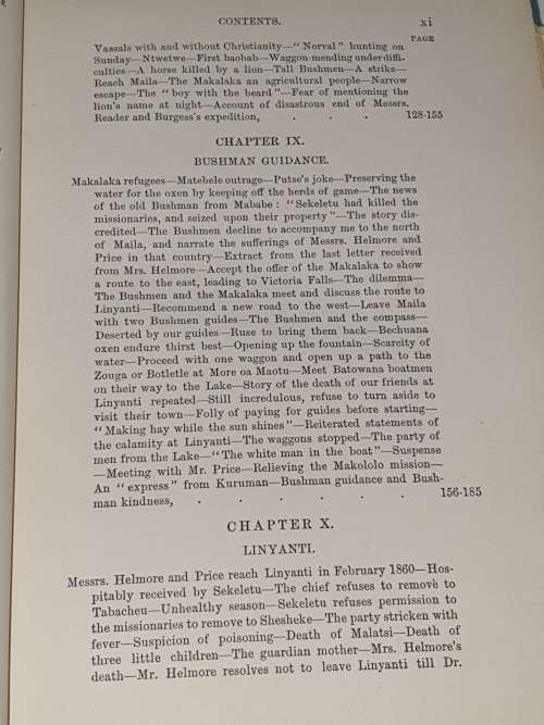 * 1871 * Ten years NORTH OF THE ORANGE RIVER from 1859 - 1869 - John Mackenzie