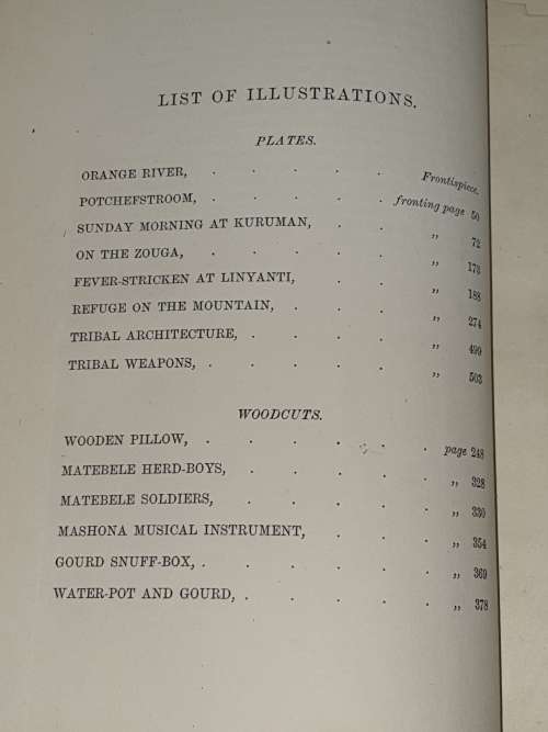 * 1871 * Ten years NORTH OF THE ORANGE RIVER from 1859 - 1869 - John Mackenzie