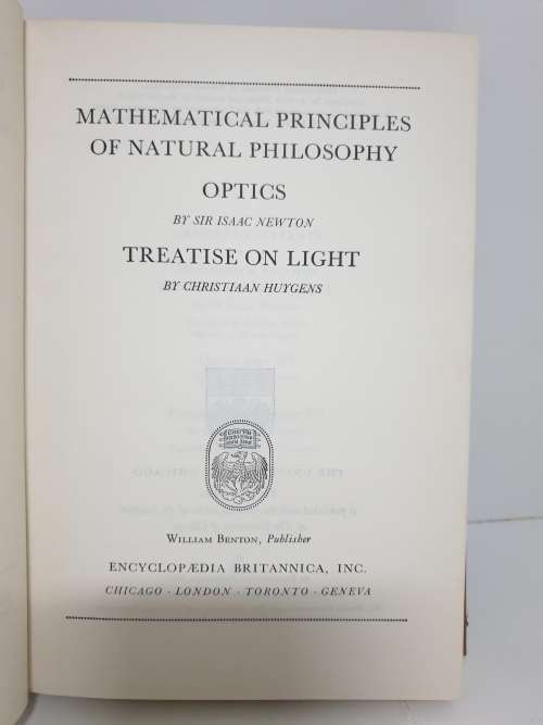 Sir Isaac Newton & Christiaan Huygens