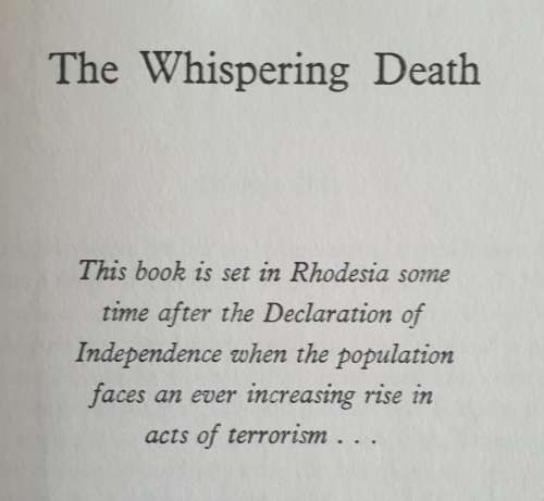 The Whispering Death - Daniel Carney