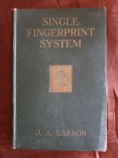 * 1924 * SINGLE FINGERPRINT SYSTEM - J. A. Larson.