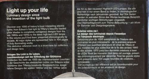 1000 LIGHTS - 1878 to Present. Charlotte & Peter Fiell.