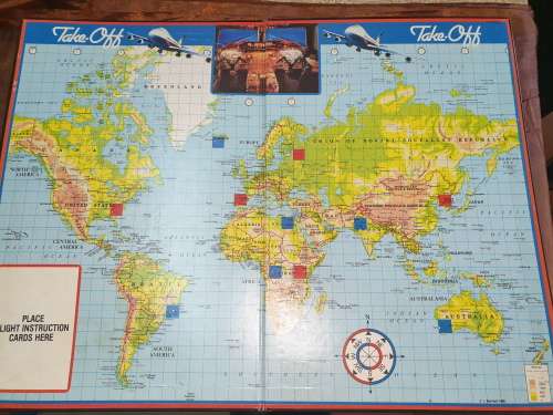 Vintage `TAKE OFF` Board Game, Complete.