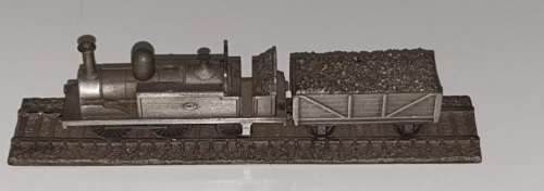 *Pewter Train*  Royal Hampshire `Battersee Suburban Tank Engine`.