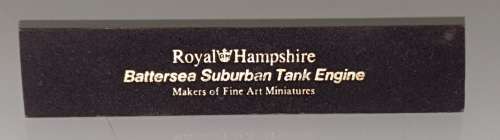 *Pewter Train*  Royal Hampshire `Battersee Suburban Tank Engine`.
