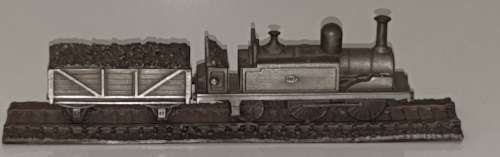 *Pewter Train*  Royal Hampshire `Battersee Suburban Tank Engine`.