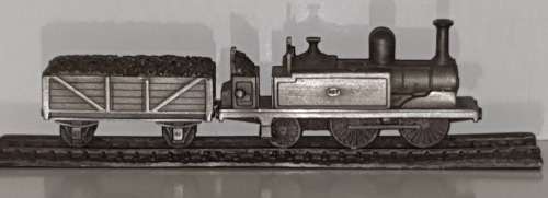 *Pewter Train*  Royal Hampshire `Battersee Suburban Tank Engine`.