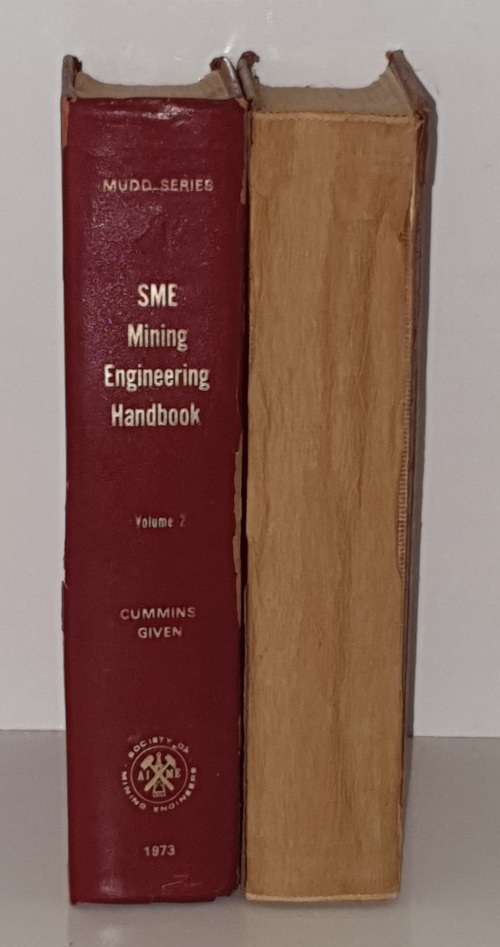 SME MINING ENGINEERING HANDBOOK. Complete in 2 Volumes.