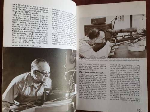 Reloading Manual Number Nine - For Rifle and Pistol. Speer.