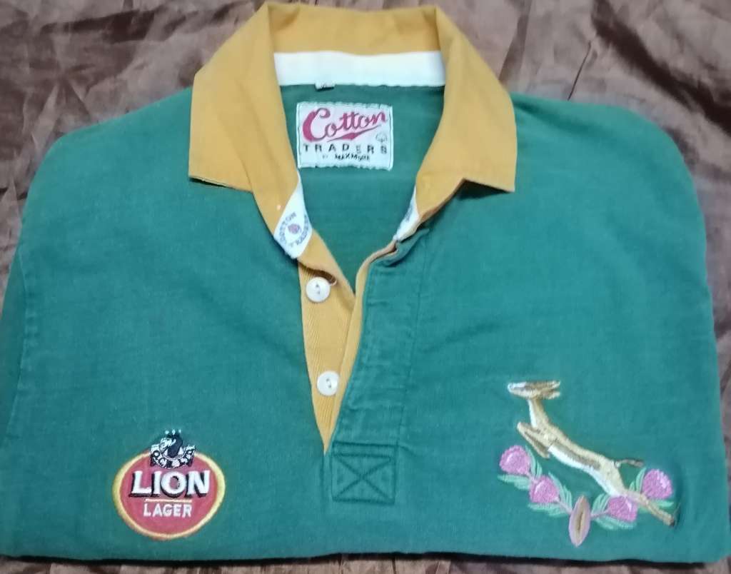 Springbok Rugby Supporters Jersey. XL