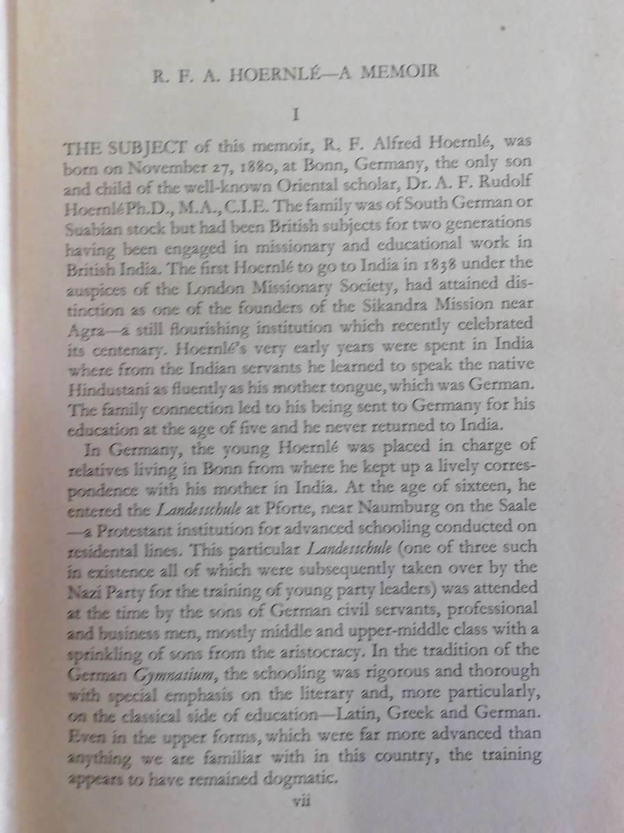 *Signed* Race and Reason - Prof. R.F. Hoernle