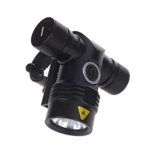 CREE XML-T6 LED Clamp Bicycle Bike Light 1000Lm 5 Modes 18650 Aluminum Alloy