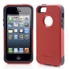 SPECIAL NEW RED iPhone 5 5s OtterBox Commuter Case W/Screen Protector red