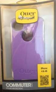 SPECIAL PURPLE Commuter Series Otterbox Case For iPhone 4 4s NEW IN BOX