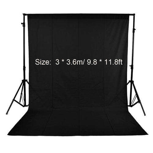 Photography Studio Video 3 * 3.6m/ 9.8 * 11.8ft Nonwoven Fabric Backdrop Background Screen