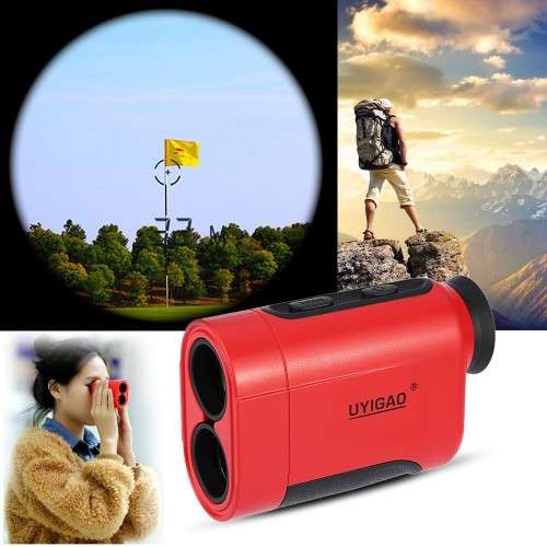 600m 6X Handheld Monocular Laser Range Finder Telescope Outdoor Distance Measurement Tool Distance M