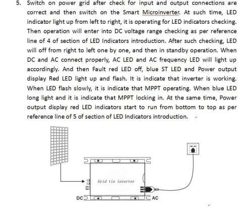600W Grid Tie Inverter MPPT Function 30V 36V Panel 22-60VDC to  230VAC Solar Power Pure Sine
