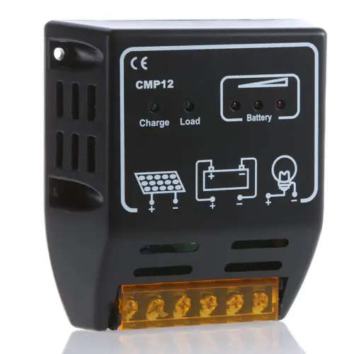 10A 12V/24V Solar Charge Controller Solar Panel Battery Regulator Safe Protection