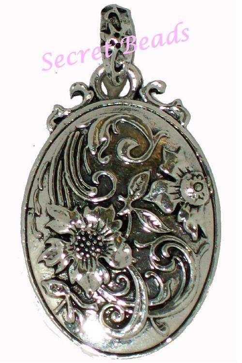 +++ CRAZY +++ Fancy Silver Pendant