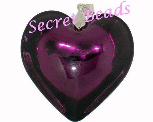 +++ CRAZY +++ Purple Glass Pendant