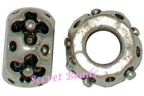 +++ CRAZY +++ Ant. Silver Metal Spacer  - 1pcs