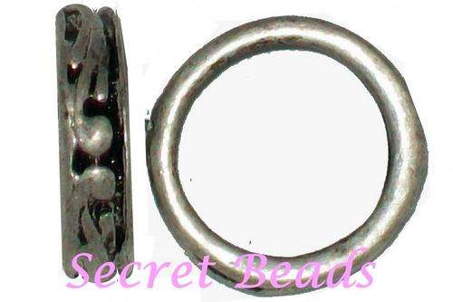 Ant. Silver Spacer - 1 pcs
