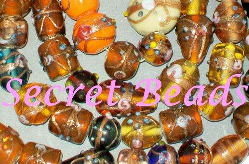 **SALE** Unsorted Glass Lampwork Beads - 200g