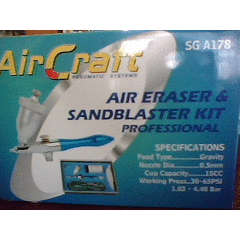 AirCraft Air Eraser & Sandblaster Kit Professional