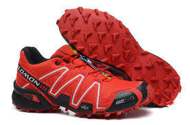 Salomon Speedcross 3 Red Size 9.5 UK