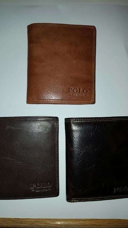 Authentic Polo Wallets X 3 - 1 bid for all. Guaranteed Genuine!!!