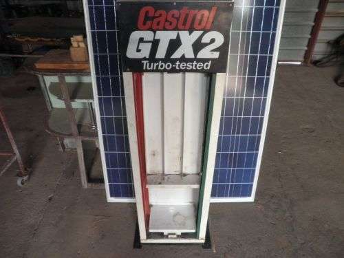 Old Castrol Display Cabinet