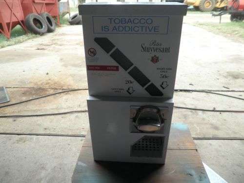 Old lose draw sigarette machine