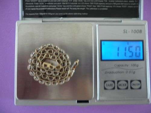 Yellow gold and diamond tennis bracelet