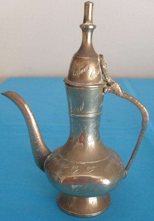 Miniature Brass Coffee Pot