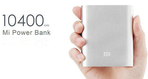 Mi Mobile Power Bank 10400mAh External Battery Portable USB Charger Pack