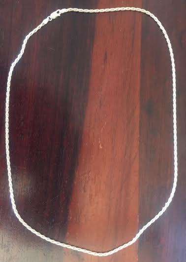 925 silver long rope chain