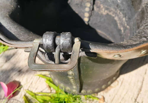 Antique Leather Fire Bucket