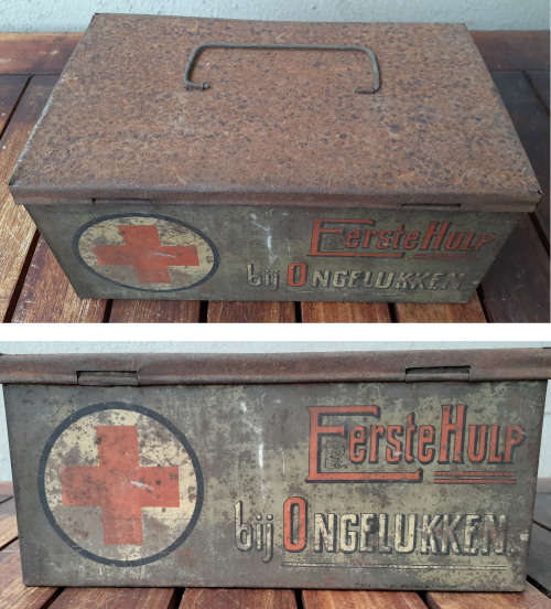 Vintage medical bottle collection