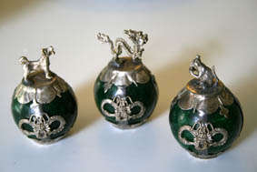 VINTAGE JADE CHINESE HOROSCOPE ORNAMENTS (4 OF 4)