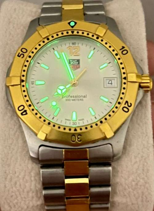 Tag Heuer Professional 200m two tone Quartz Watch