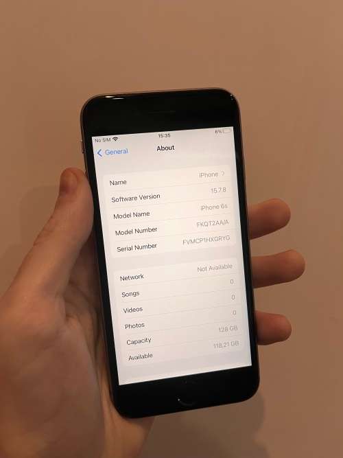 iPhone 6s Space Grey 128gb