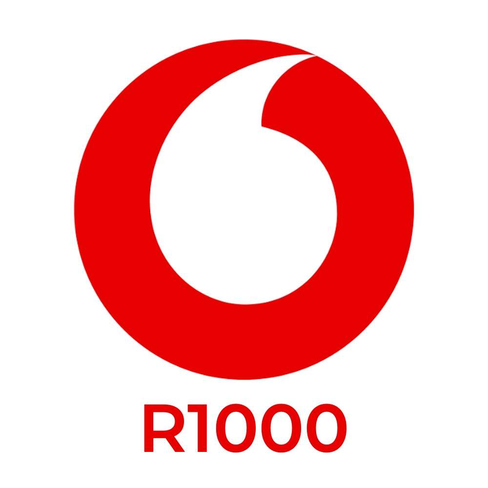 R1,000.00 Vodacom Airtime