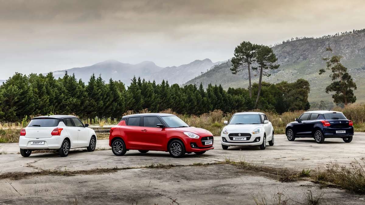2023 Suzuki Swift GLX MT (White)